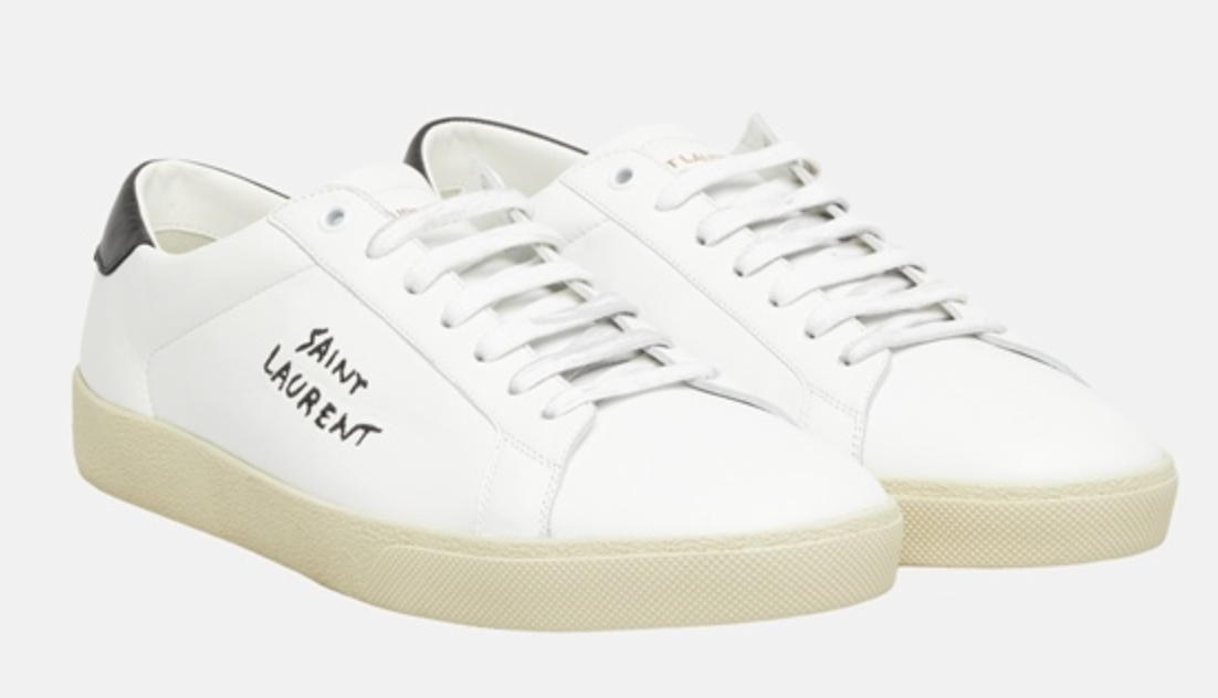 Saint Laurent Court Classic White 610685 08G10 9061