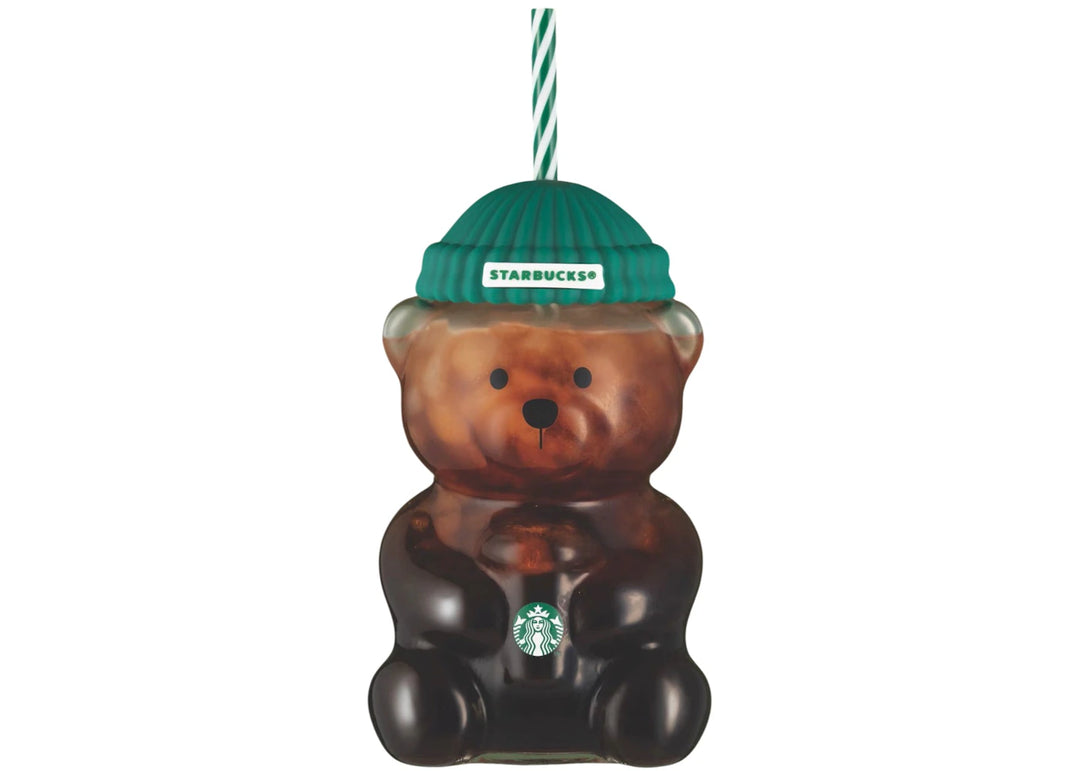 Starbucks Bear "Bearista" Glass Tumbler Cup - Przezroczysty - N-Hype