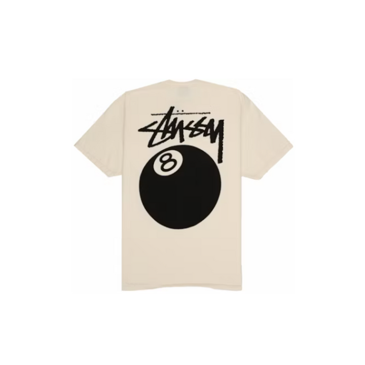 Stussy 8 Ball Pigment Dyed Tee Natural