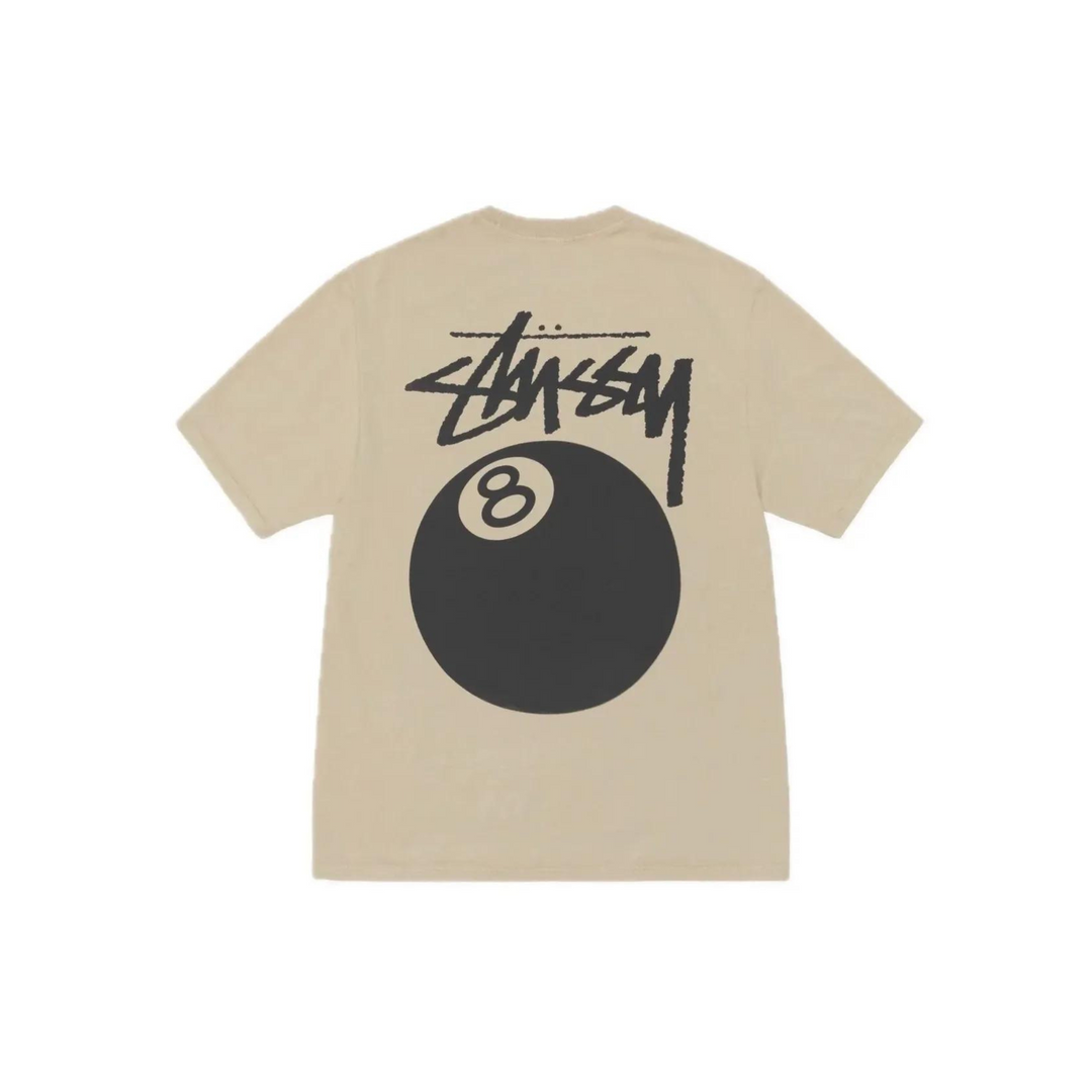 Stussy 8 Ball Pigment Dyed Tee Khaki