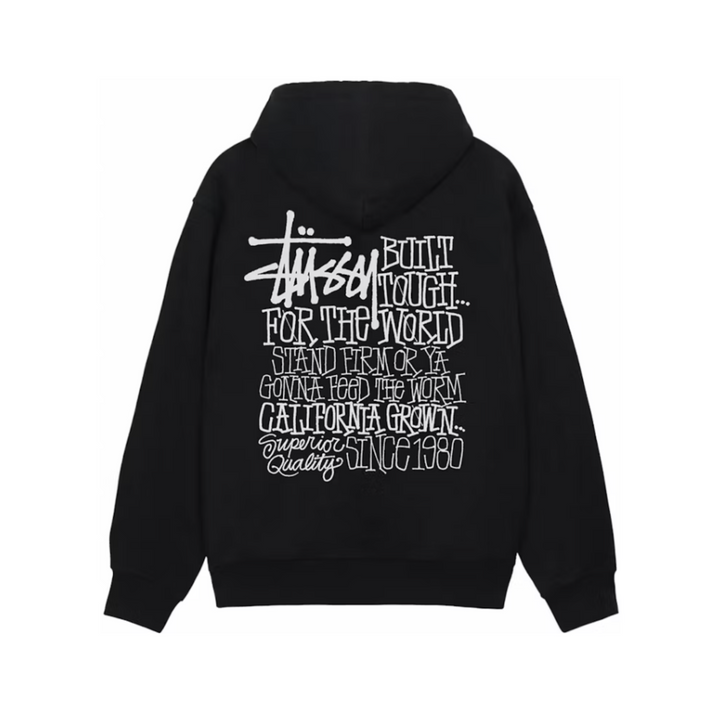 Stussy California Grown Hoodie Black