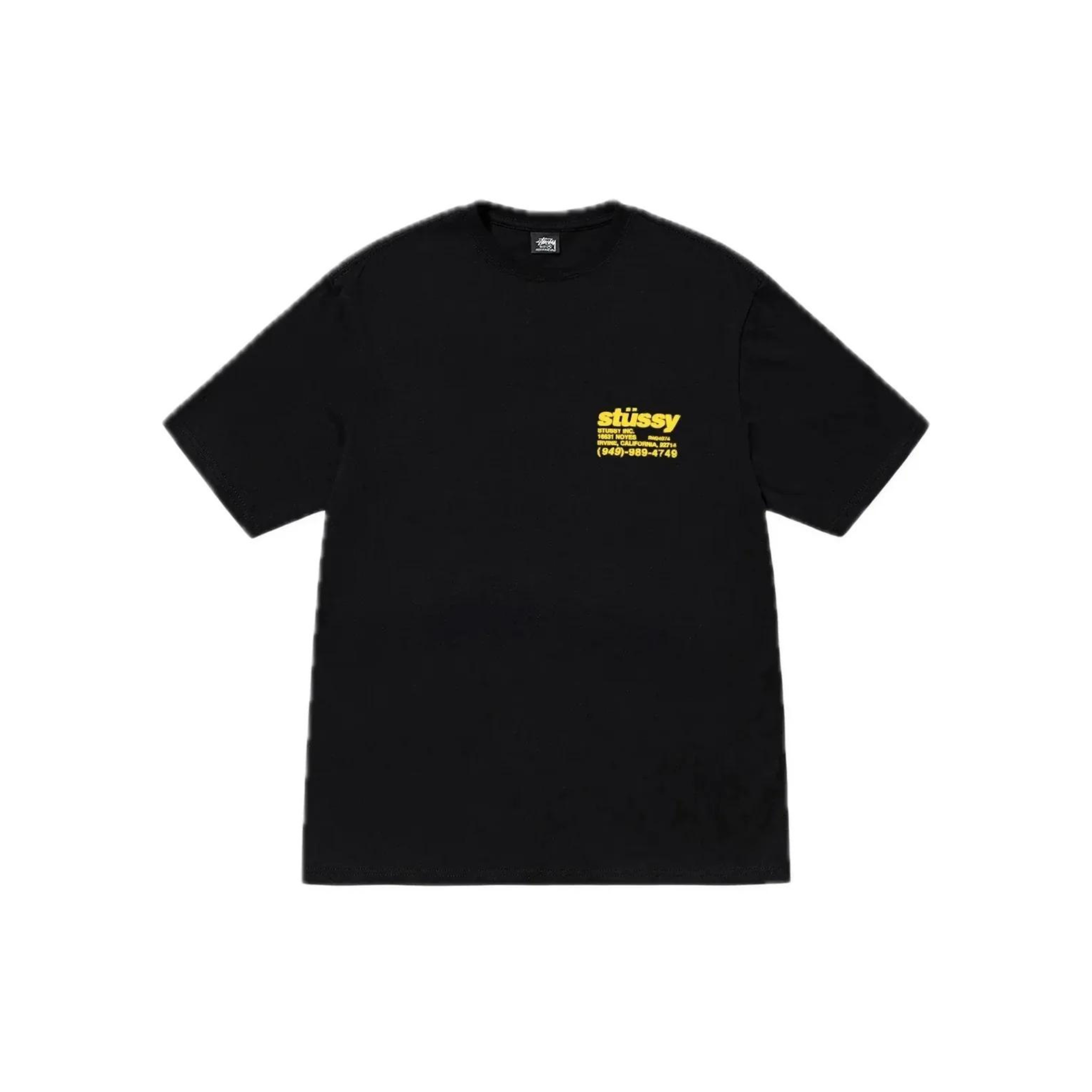 Stussy DNA Pigment Dyed Tee Black