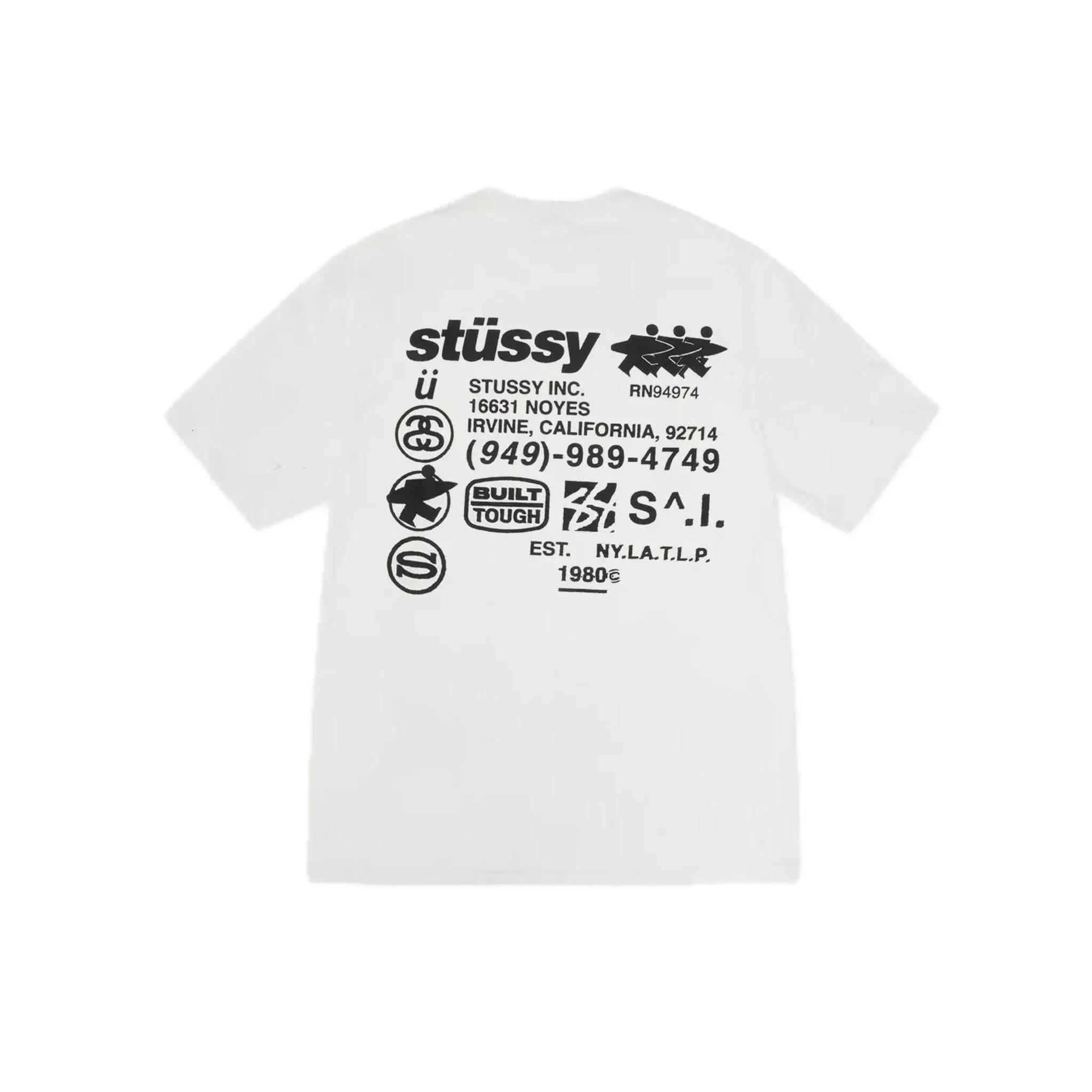 Stussy DNA Pigment Dyed Tee Natural