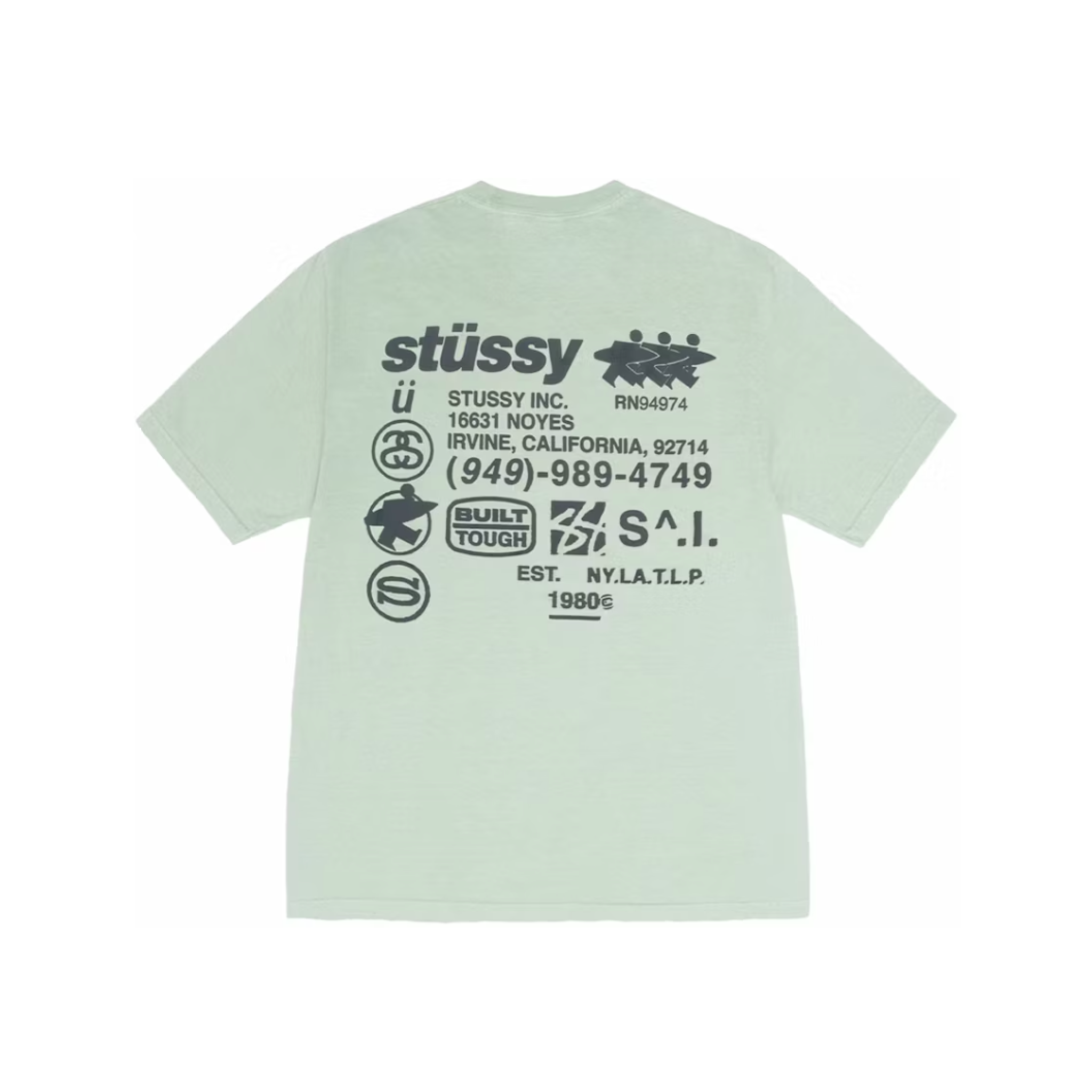 Stussy DNA Pigment Dyed Tee Granite