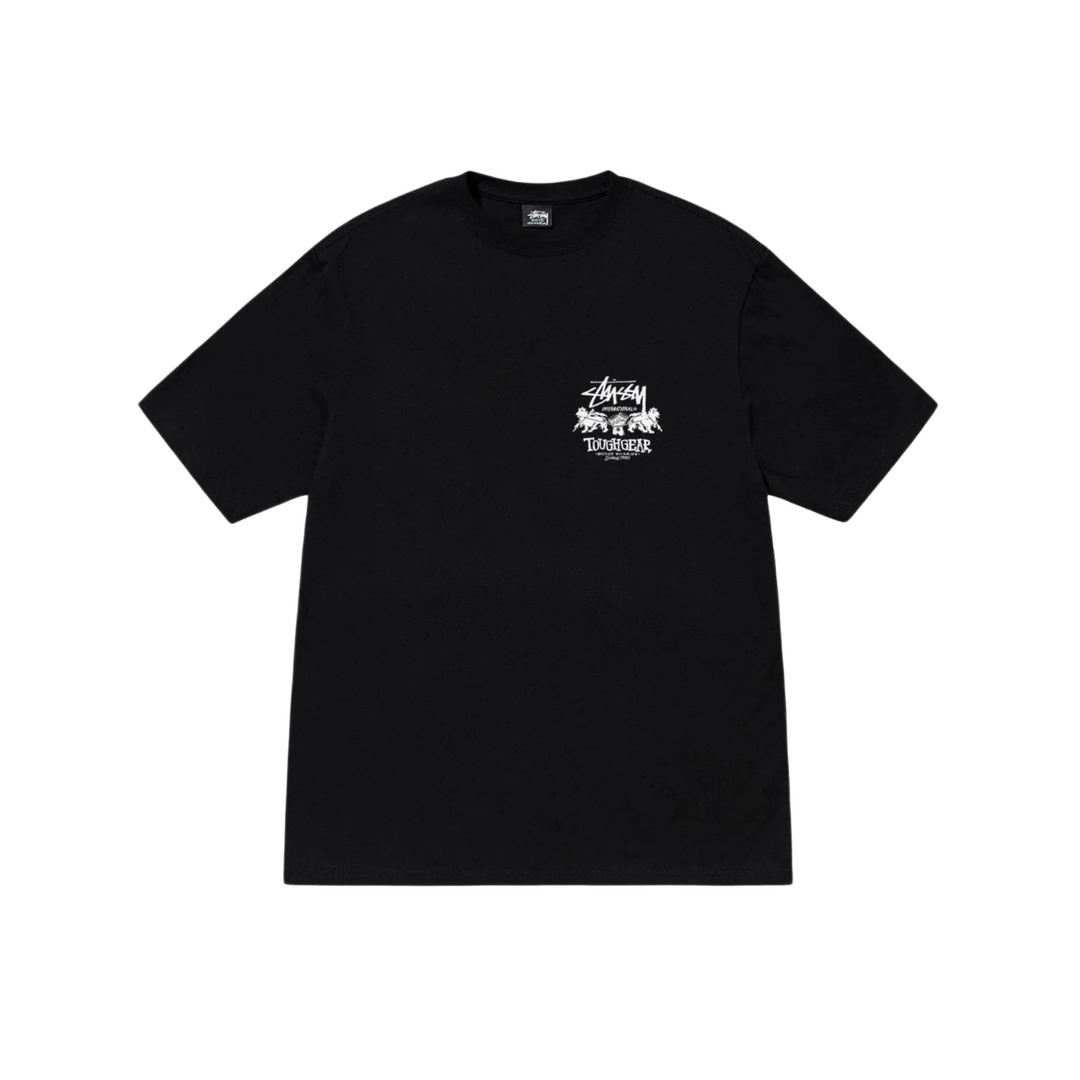 Stussy Tough Gear International Tee Black – Iconic Stussy Tough Gear International Tee Black – Iconic