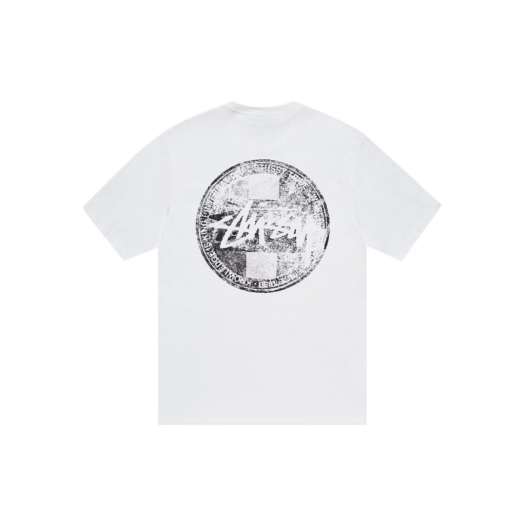 Stussy Dot Stamp Tee White