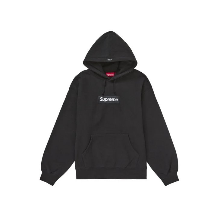 Supreme Box Logo Hooded Sweatshirt Sweatshirt (FW24) Black