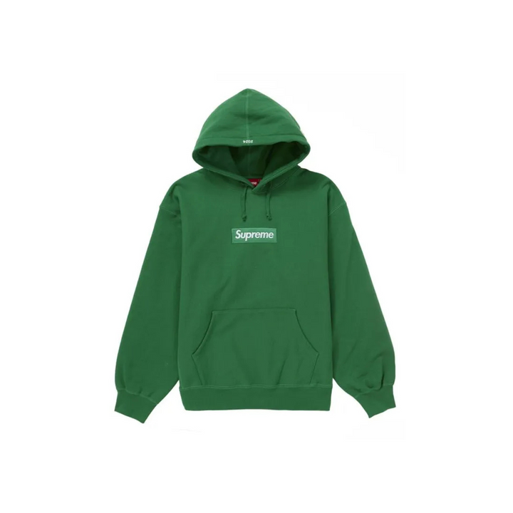 Supreme Box Logo Hooded Sweatshirt (FW23) Dark Sand