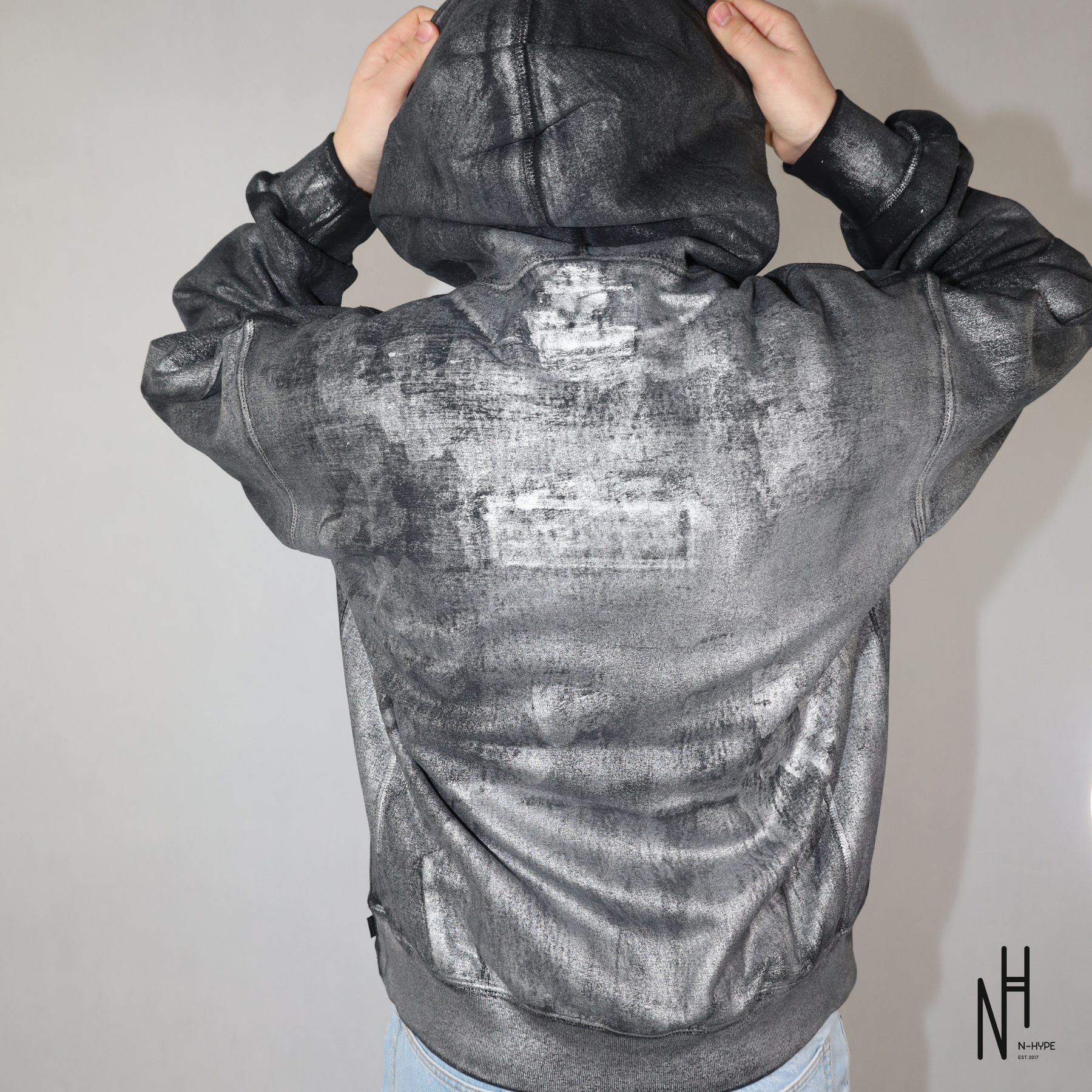Supreme MM6 Maison Margiela Foil Box Logo Hooded Sweatshirt Supreme MM6 Maison Margiela Foil Box Logo Hooded Sweatshirt