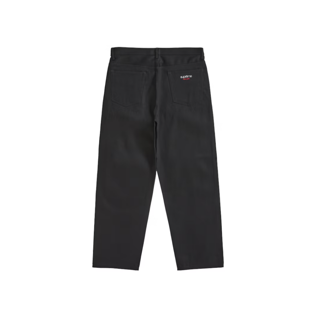 Supreme Rigid Baggy Selvedge Jean Rigid Black – Classic Denim Supreme Rigid Baggy Selvedge Jean Rigid Black – Classic Denim