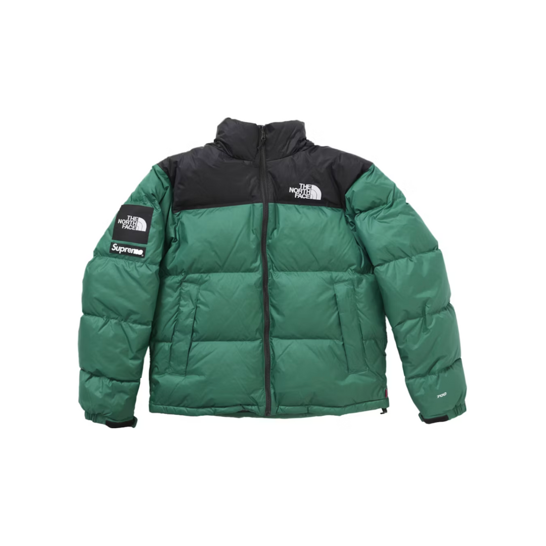 Supreme The North Face Nuptse Jacket Green