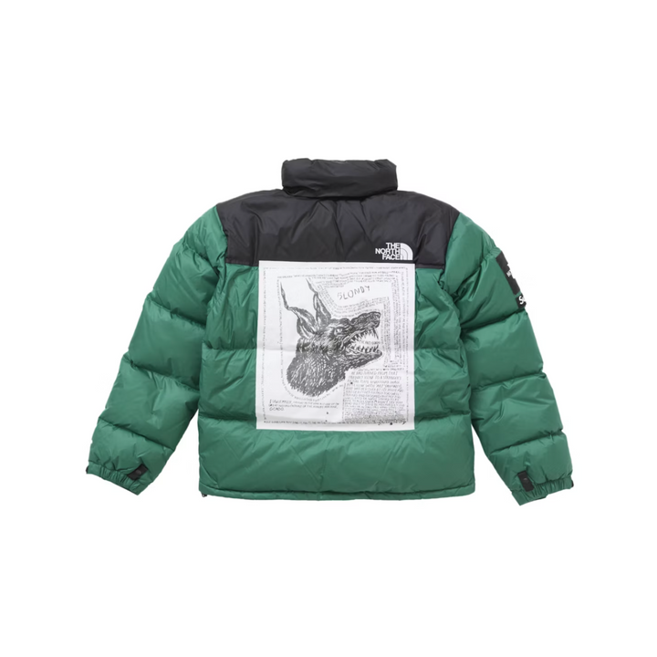 Supreme The North Face Nuptse Jacket Green