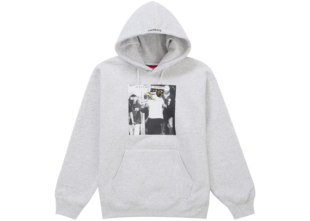 Supreme ANTIHERO Hooded Sweatshirt (FW25) Ash Grey - Szary - N-Hype