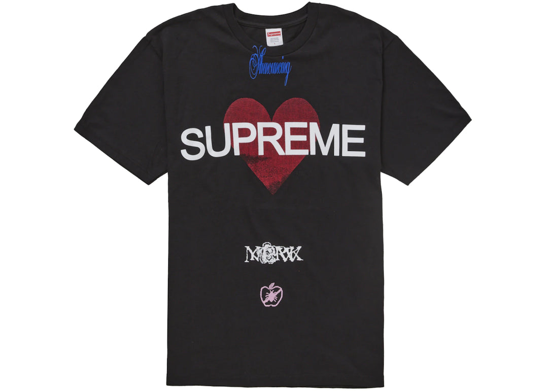 Supreme Announcing Tee Black - Czarny - N-Hype