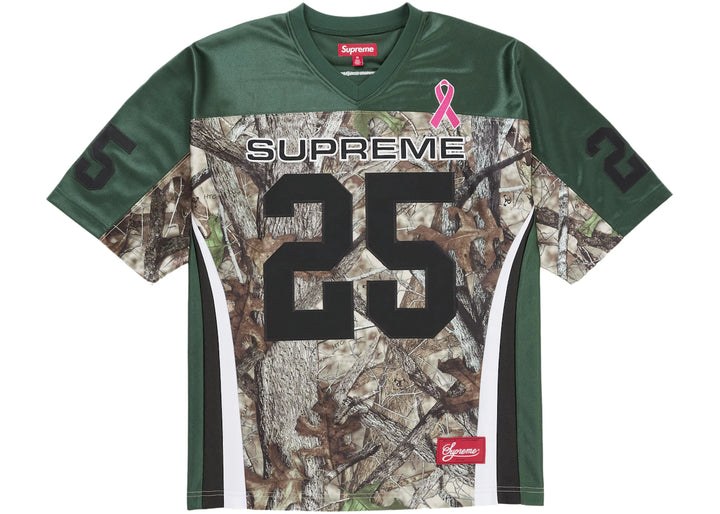 Supreme Breast Cancer Awareness Football Jersey Green - N-Hype