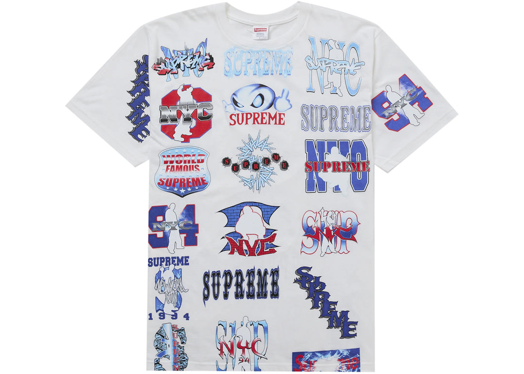 Supreme Flash Tee White - Biel - N-Hype