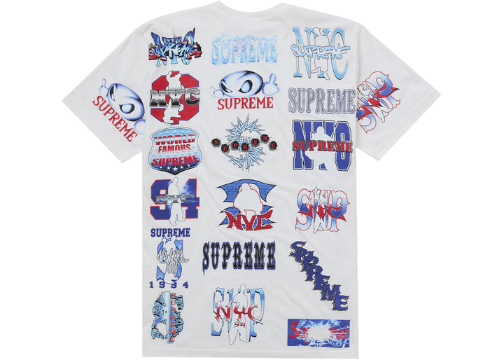Supreme Flash Tee White - Biel - N-Hype