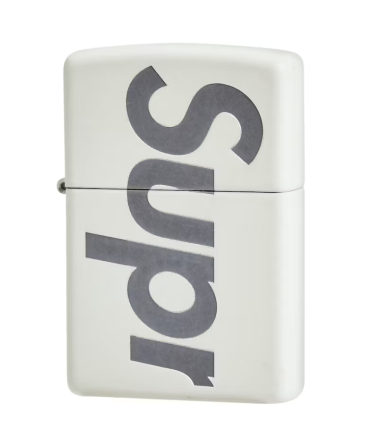 Supreme Glow In The Dark Zippo White Lodz Polska Front 2