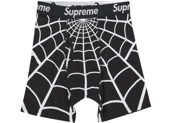 Bokserki Supreme Hanes Spider-Man 2 Pack Black | N-Hype