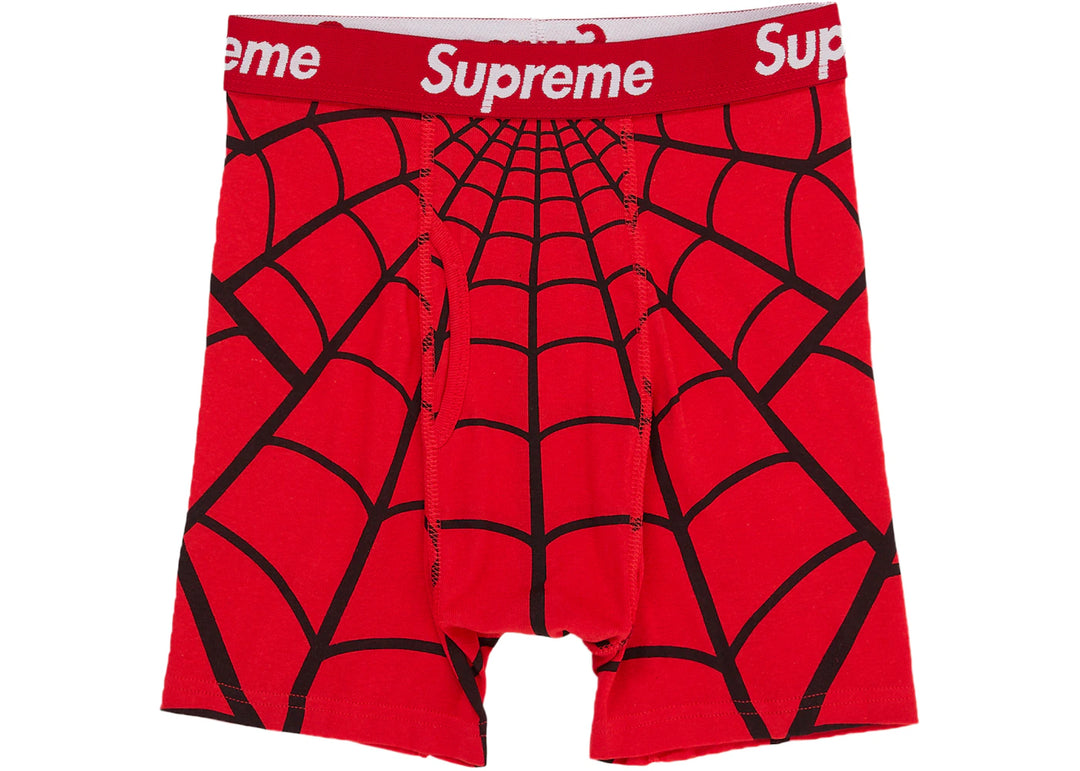 Supreme Hanes Spider-Man Boxer Briefs (2 Pack) Red - Czerwony - N-Hype