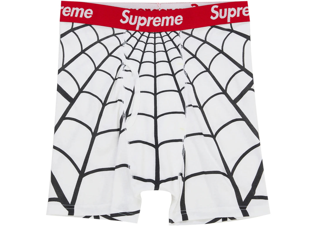 Supreme Hanes Spider-Man Boxer Briefs (2 Pack) White - Biel - N-Hype