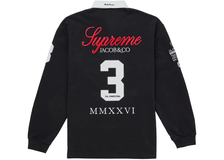 Supreme La Martina Rugby Black - Czarny - N-Hype