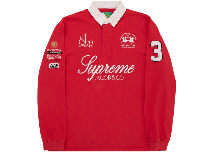 Supreme La Martina Rugby Red - Czerwony - N-Hype