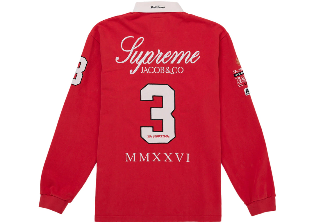 Supreme La Martina Rugby Red - Czerwony - N-Hype