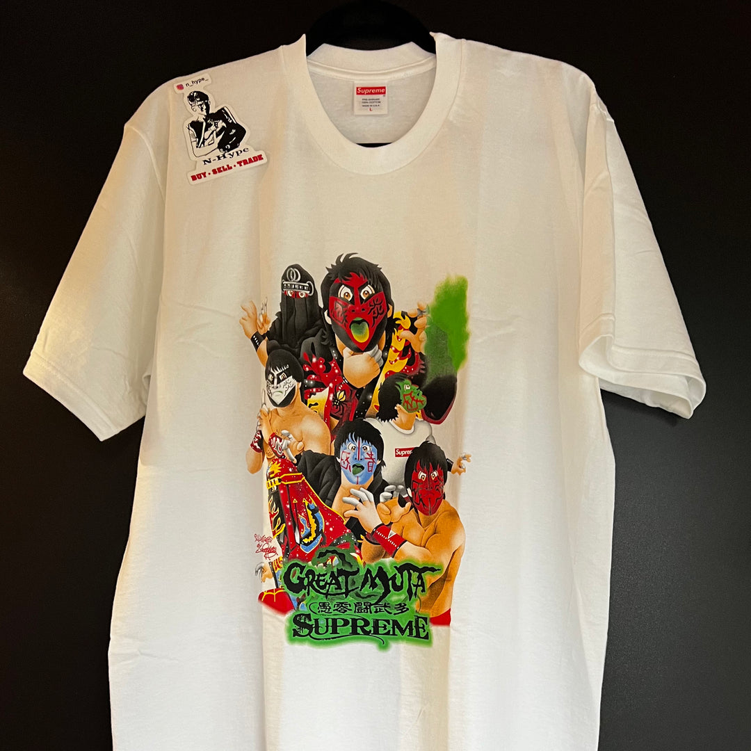 Supreme Muta Tee White – N-Hype Supreme Muta Tee White – N-Hype