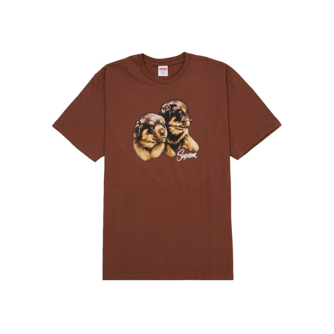 Supreme Puppies Tee Brown - Brąz - N-Hype