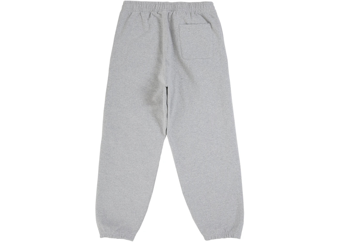 Supreme Satin Applique Sweatpant (SS26) Heather Grey - Szary - N-Hype