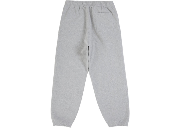 Supreme Satin Applique Sweatpant (SS26) Heather Grey - Szary - N-Hype