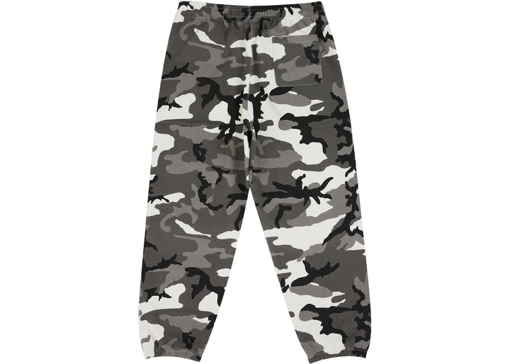 Supreme Satin Applique Sweatpant (SS26) Snow Camo - Szary - N-Hype