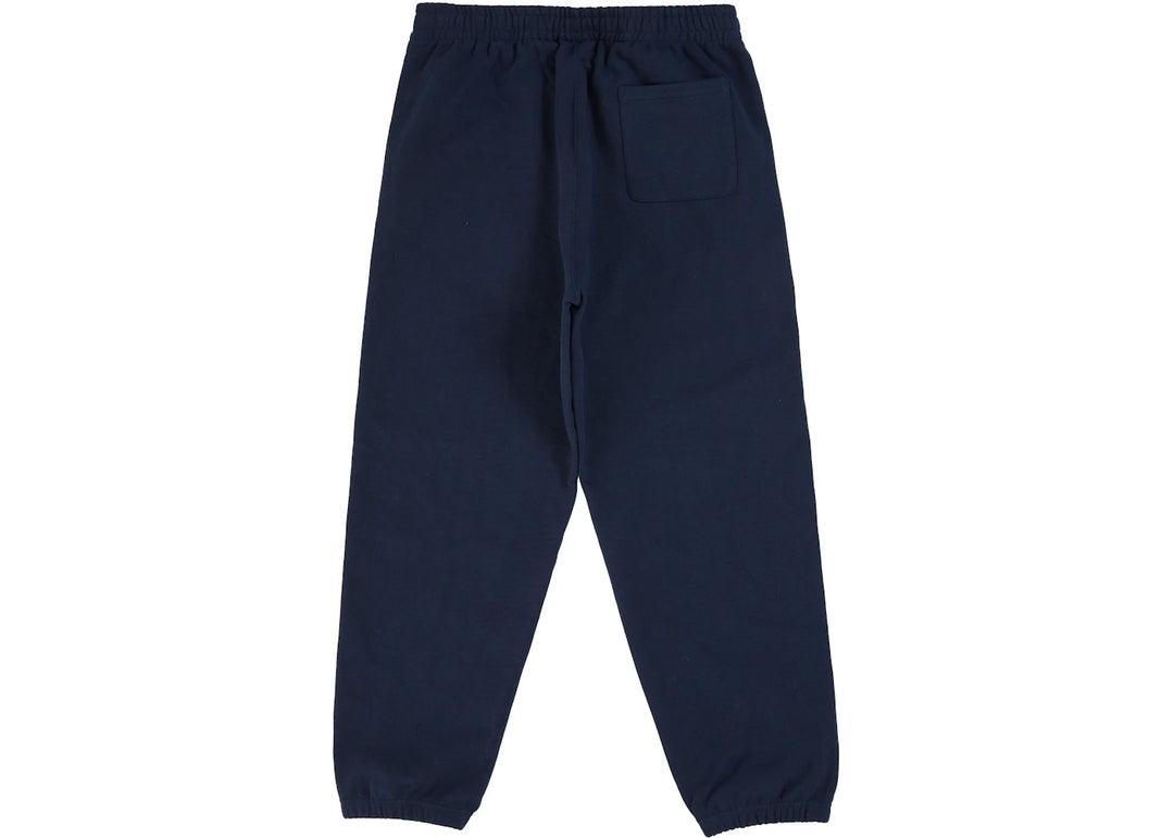 Supreme Satin Applique Sweatpant (SS26) Washed Navy - Granat - N-Hype