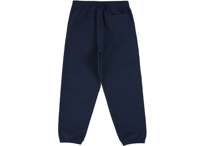Supreme Satin Applique Sweatpant (SS26) Washed Navy - Granat - N-Hype