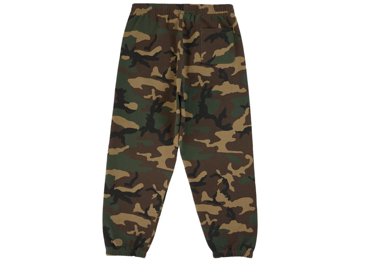 Supreme Satin Applique Sweatpant (SS26) Woodland Camo - Zielony - N-Hype