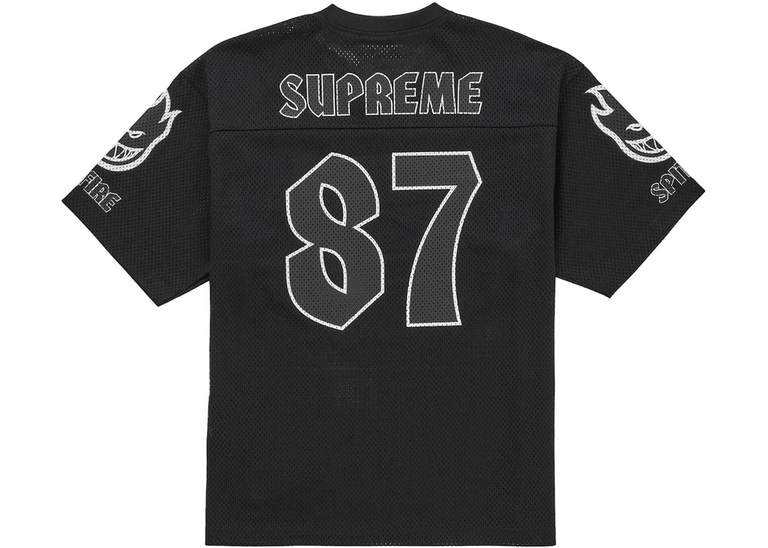 Supreme Spitfire Football Jersey Black - Czarny - N-Hype
