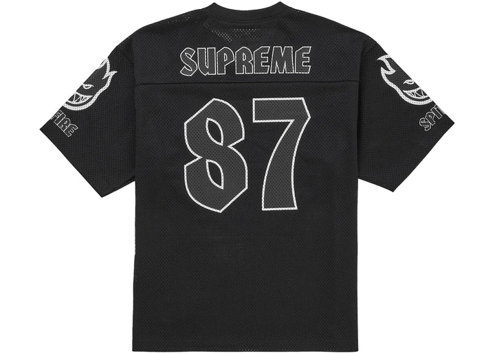 Supreme Spitfire Football Jersey Black - Czarny - N-Hype