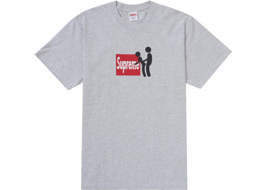 Supreme Stick Tee Ash Grey - Szary - N-Hype