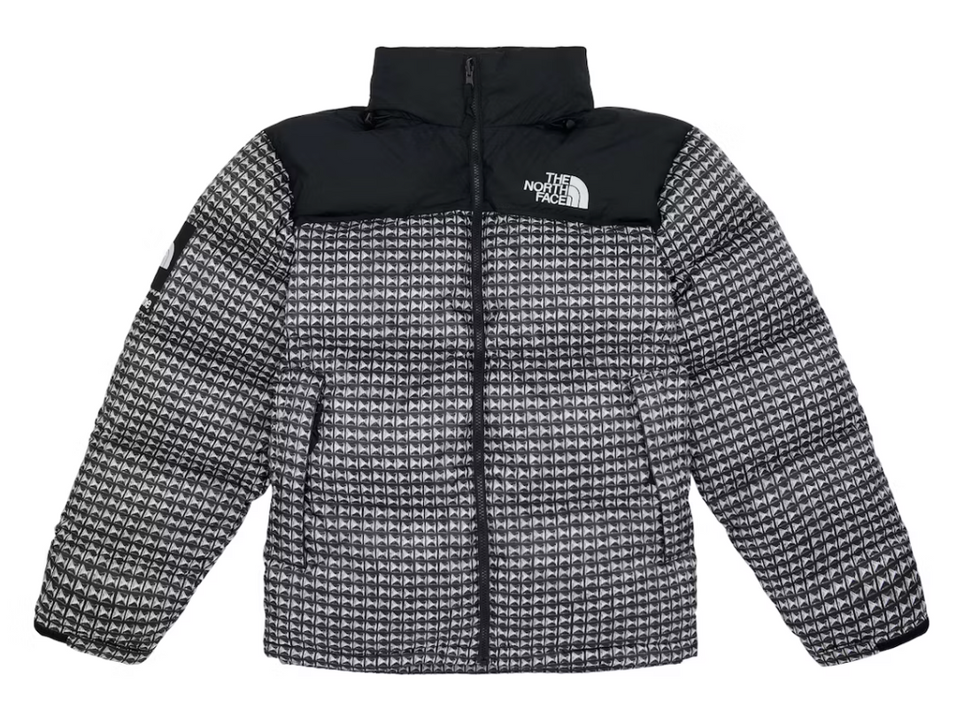 Supreme The North Face Studded Nuptse Jacket Black Front Lodz Polska