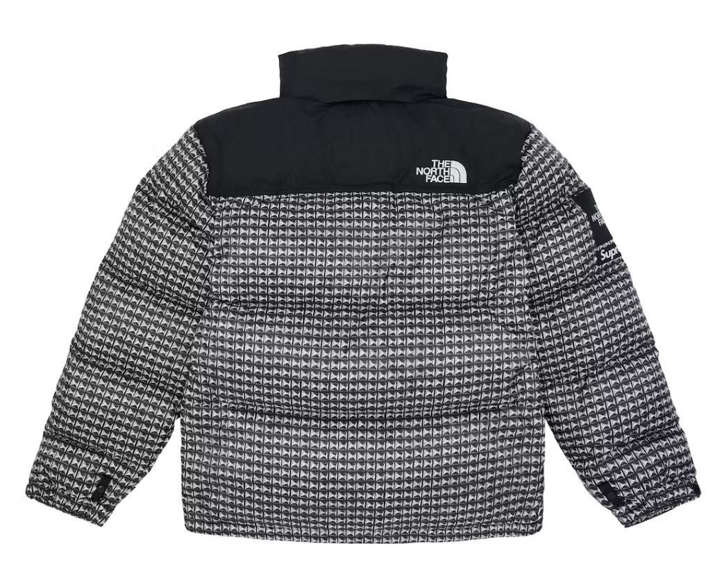 Supreme The North Face Studded Nuptse Jacket Black N Hype