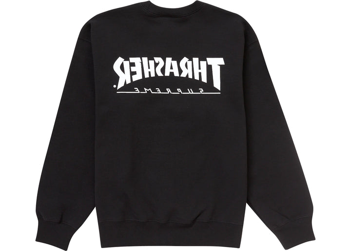 Supreme Thrasher Crewneck Black - N-Hype