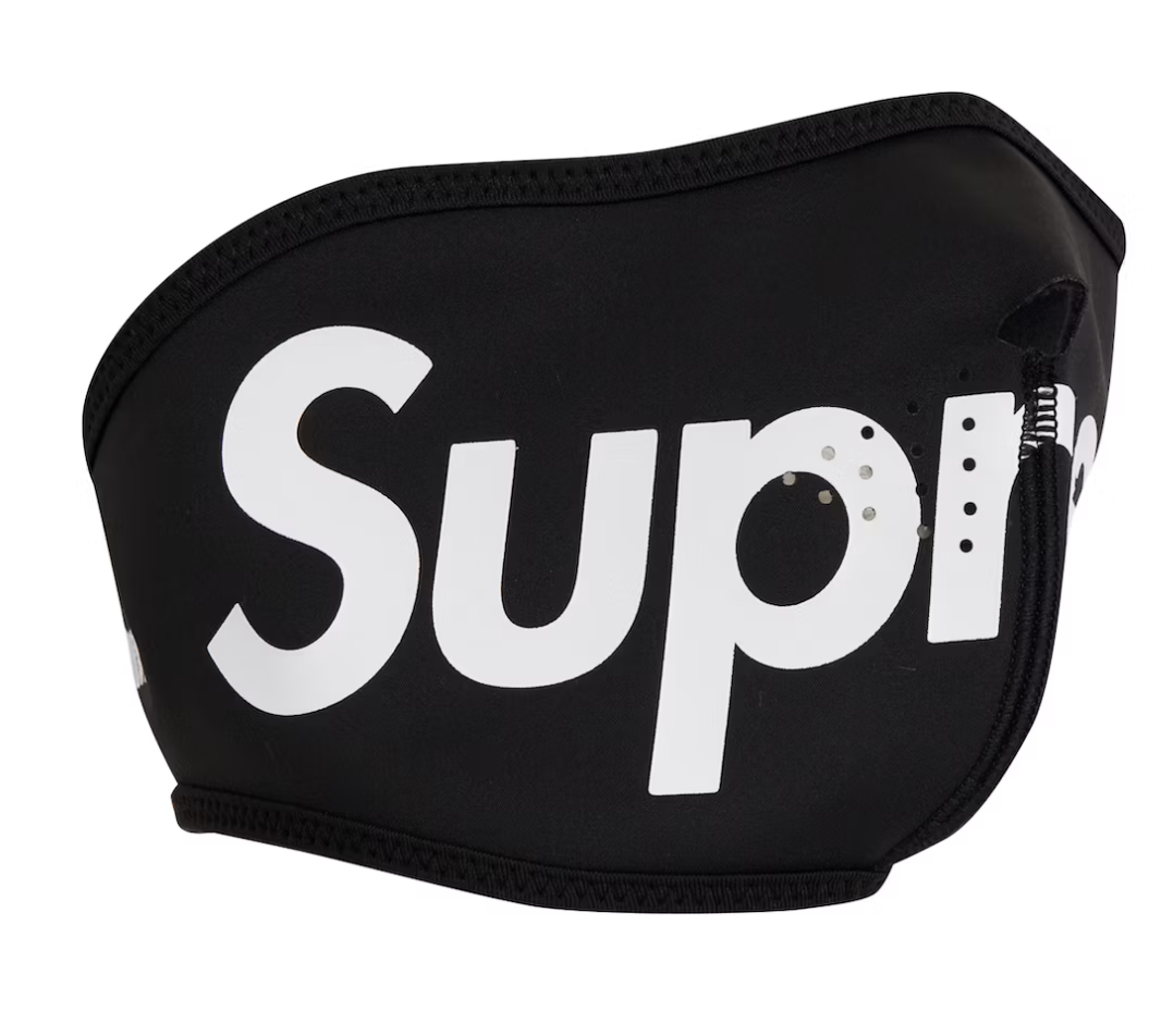 Supreme WINDSTOPPER Facemask Black – N-Hype Supreme WINDSTOPPER Facemask Black – N-Hype
