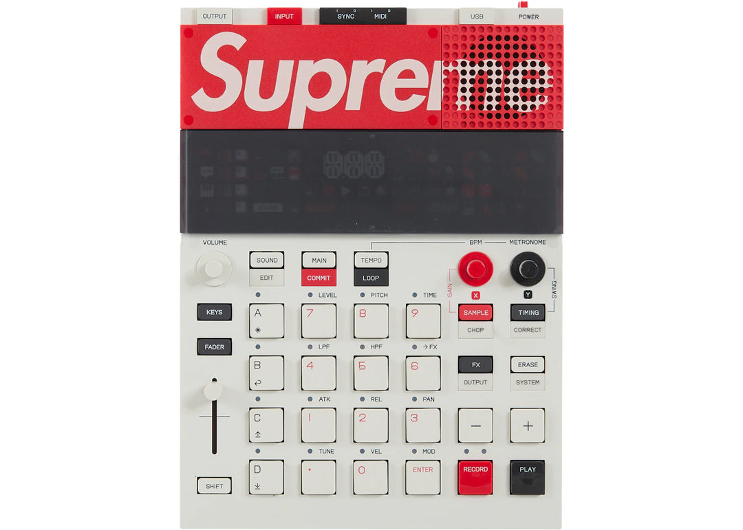 Supreme teenage engineering EP-133 K.O. II Sampler White - Biel - N-Hype