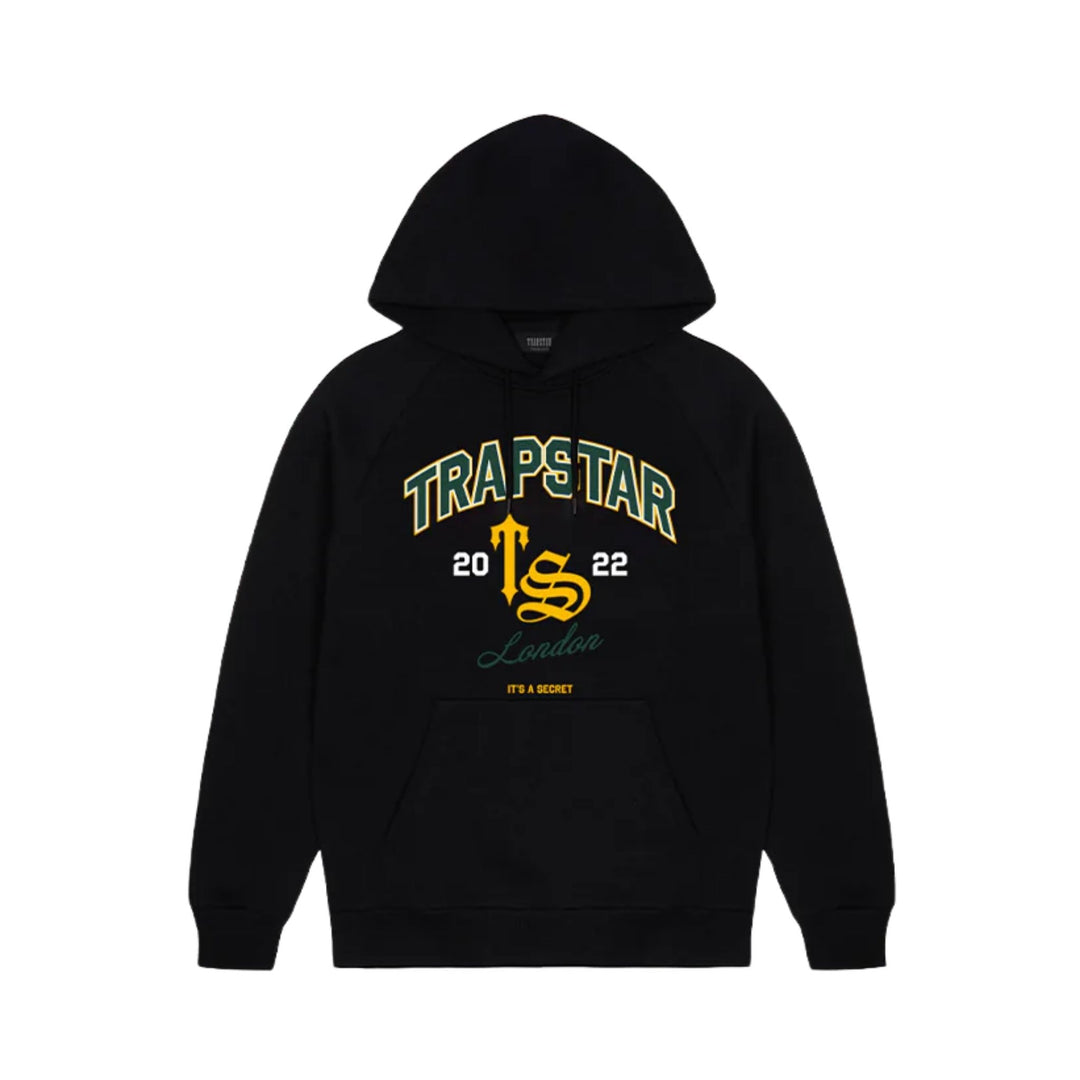 Trapstar TS Varsity Tracksuit Black