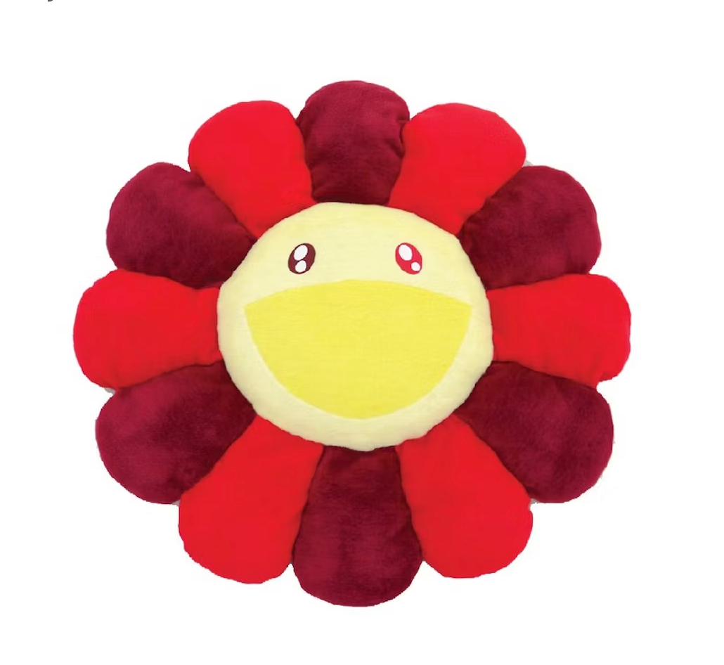 Takashi Murakami Flower Plush 30CM Red/Burgundy/Yellow Front Lodz Polska