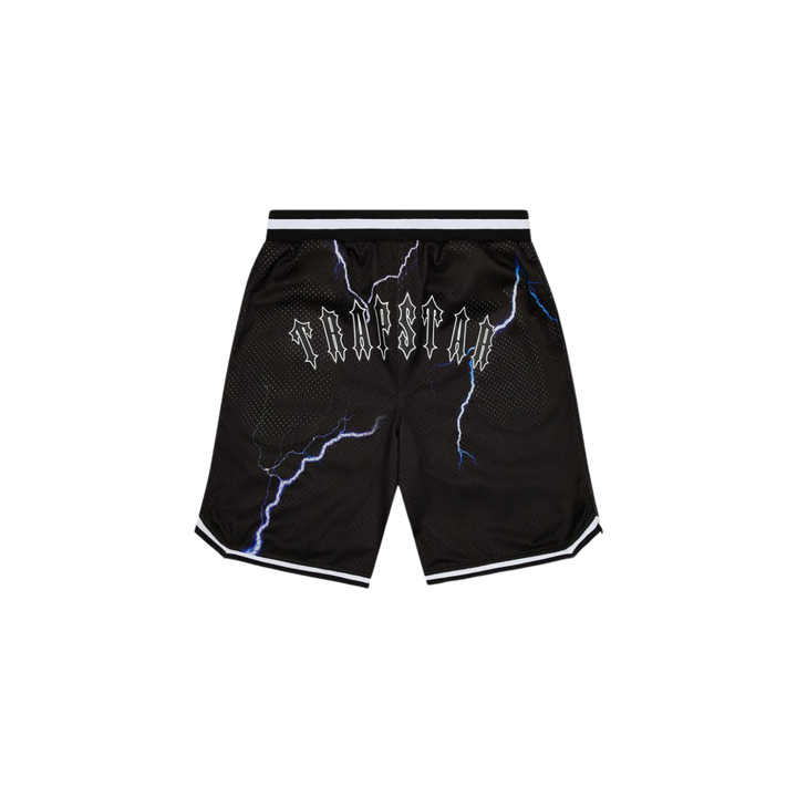 Trapstar Irongate Arch Basketball Shorts Lighting Edition Black