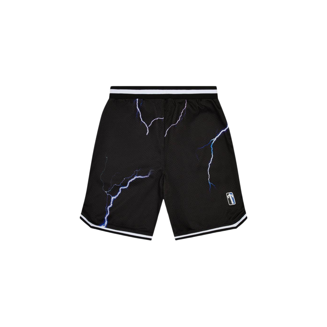 Trapstar Irongate Arch Basketball Shorts Lighting Edition Black