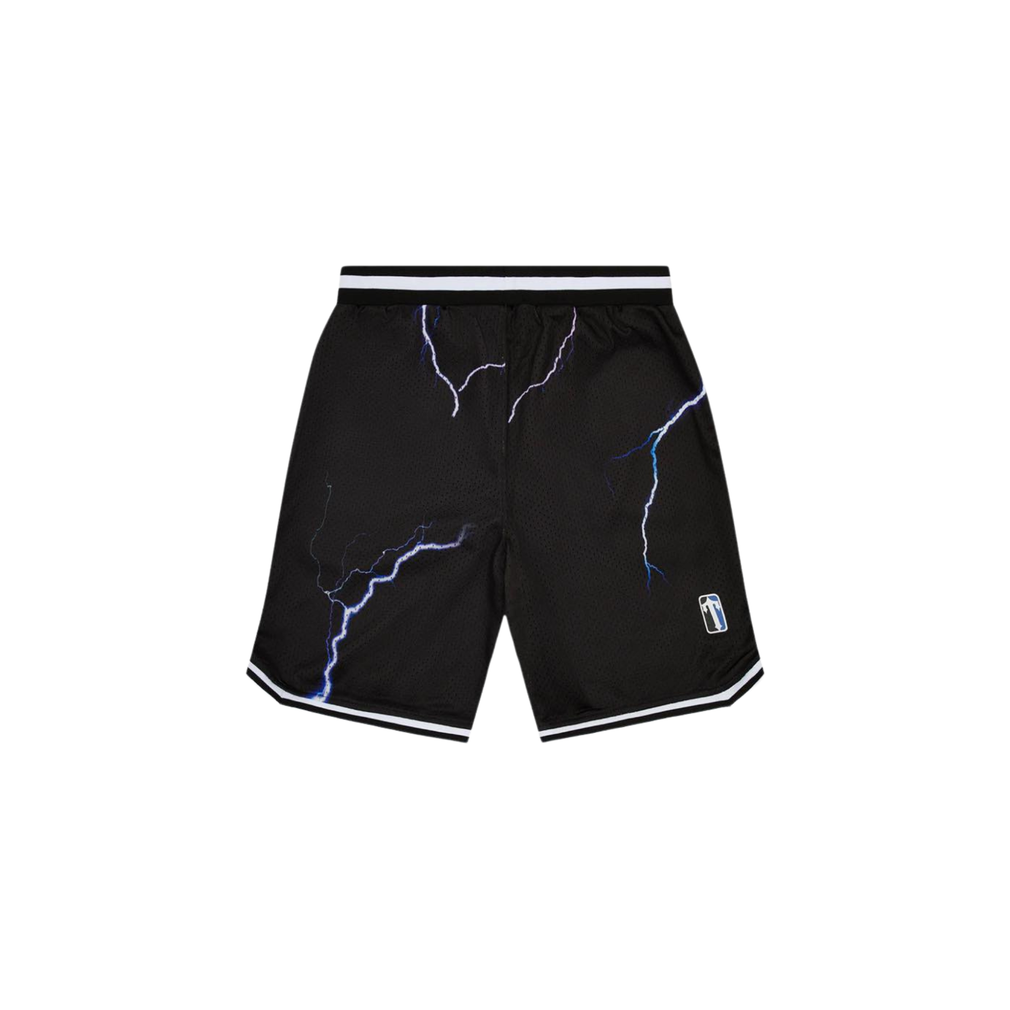 Trapstar Irongate Arch Basketball Shorts Lighting Edition Black