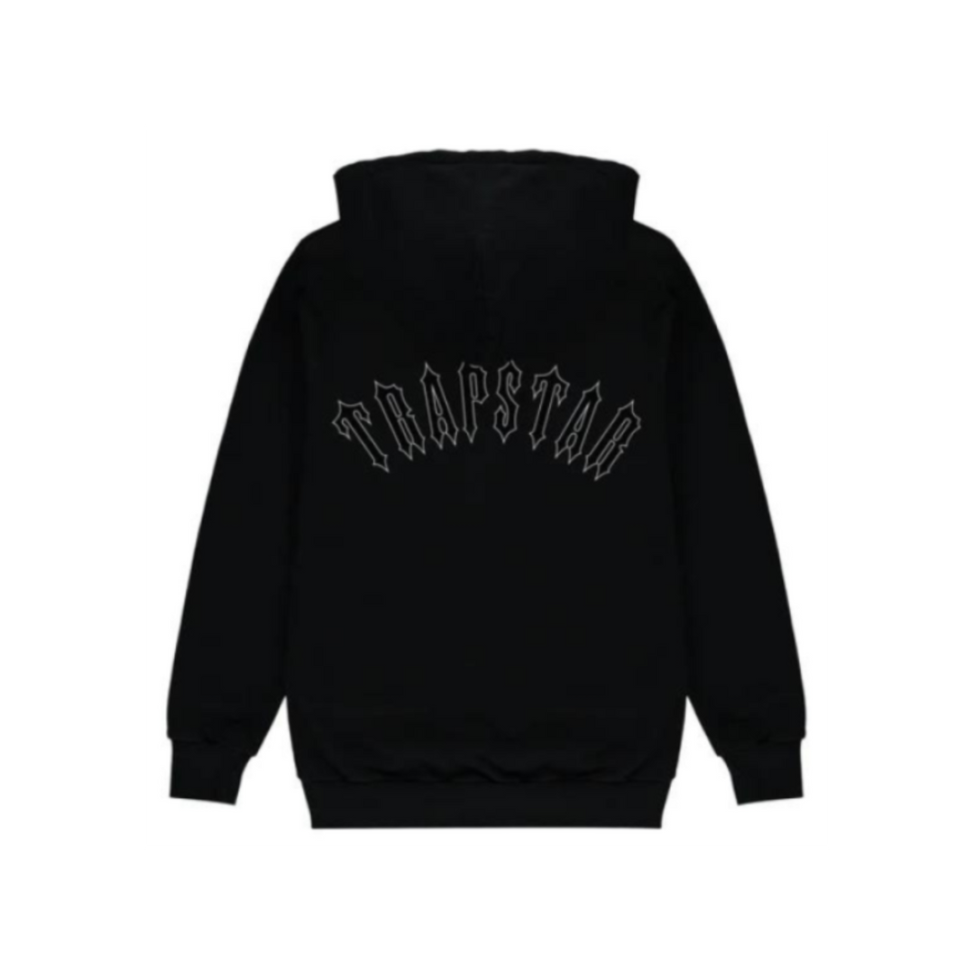 Trapstar Irongate Patch Hoodie Black